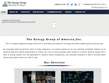 Tablet Screenshot of energygrp.com